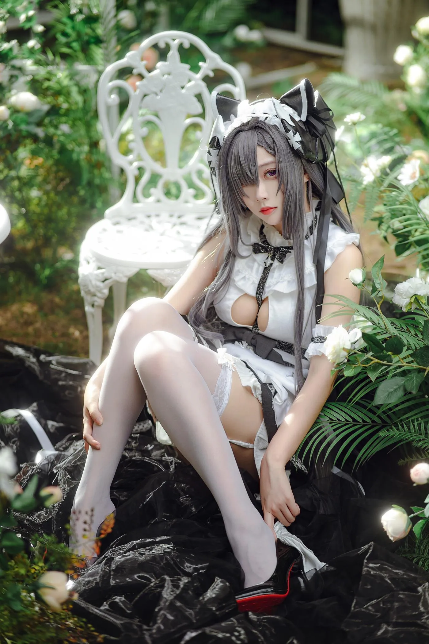 宮本桜 – NO.07 奥古斯特女仆装 [20P]插图1